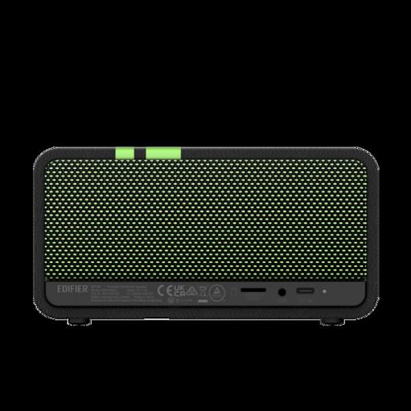 Edifier MP230 svart - Bärbar trådlös Bluetooth-högtalare uppspelning via Bluetooth, AUX och Micro SD-kort, svart
