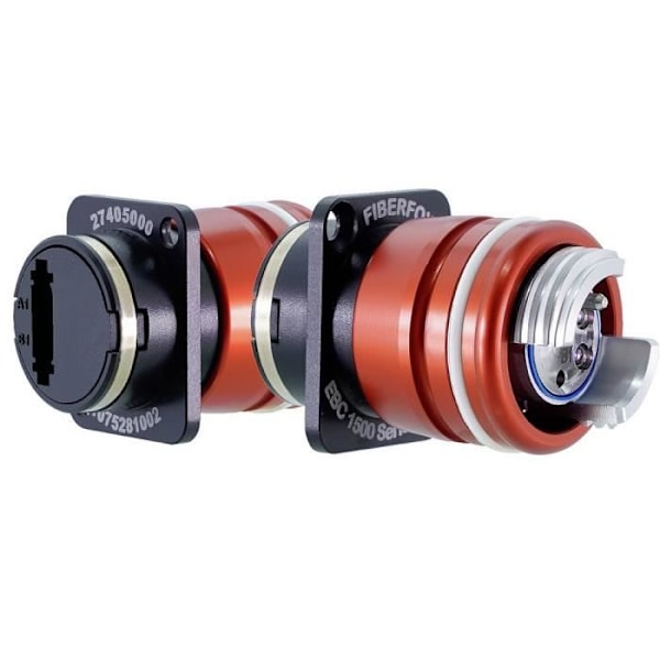 Neutrik NO4M4DW-FX 4-kanals fiberoptisk adapter - LC - Expanded Beam linsteknologi