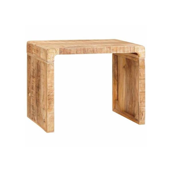 Sidobord i mangoträ - vidaXL - 60x35x46 cm - Brun - Massivt mangoträ - Rektangulär