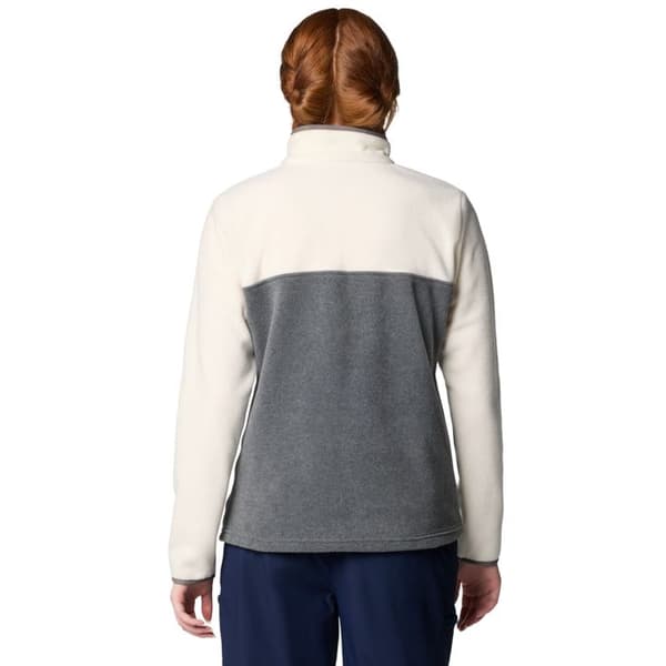 Columbia Benton Springs 1/2 Snap Pull Over II dam - Polyesterfleece grå Grå jag