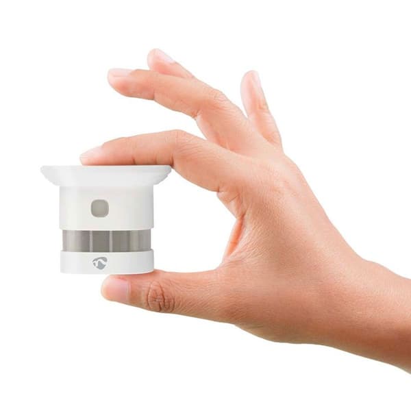 NEDIS Zigbee 3.0 SmartLife trådlös rökdetektor Vit