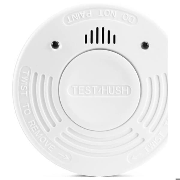 Alecto SD1010 2X - Rökdetektor med 10 års batteritid, 2-pack Vit