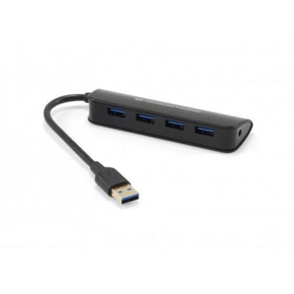 Koncentrator (nav) - CONCEPTRONIC - C4PUSB3 - USB 3.0 (3.1 Gen 1) Typ-A - 4800 Mbit/s - Svart - 30 mm