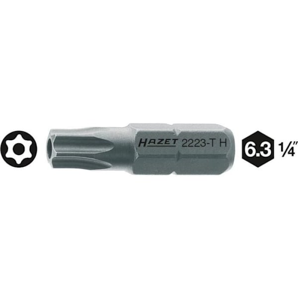 Torxbits TR 7 Hazet 2223-T7H SpecialstålForm: C 6,3 1 st.