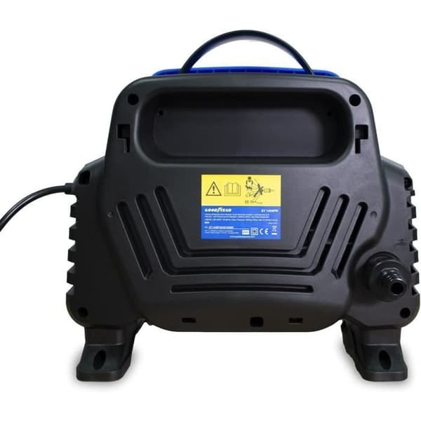 Högtryckstvätt - Goodyear - 1400W - Kompakt - 100 Bar - Flöde 4,5 l/min Blå