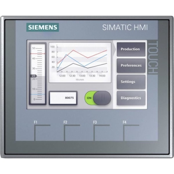 PLC - Valfri display Siemens 6AV2123-2DB03-0AX0 24 V-DC 1 st.