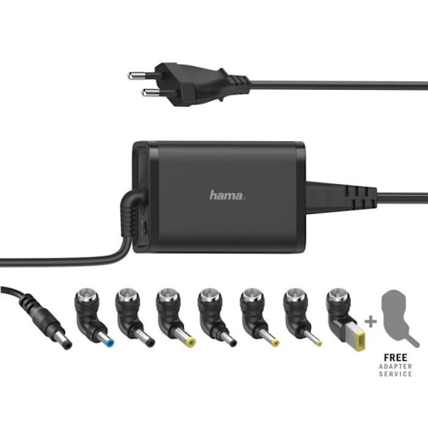 Bloc sektors universal - HAMA - 15-19V/65W - 7 kontakter - Svart