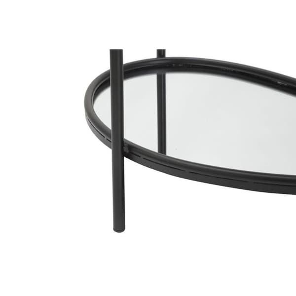 Sidobord Design "Maycos" 58cm Svart
