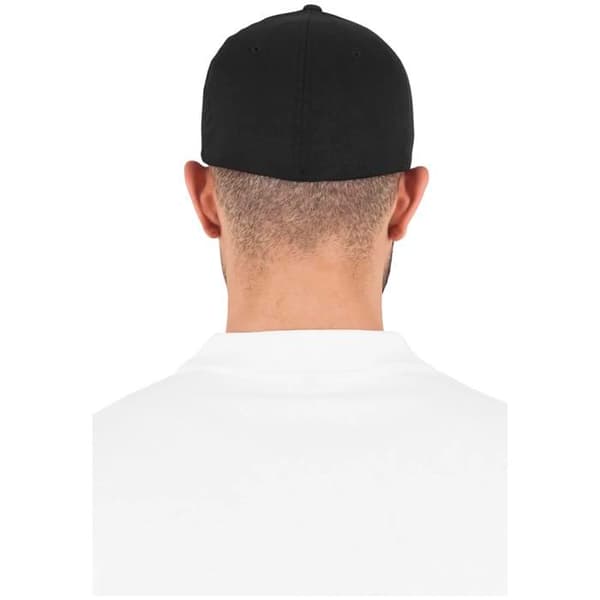 Flexfit kolfiberlock svart grå S/M
