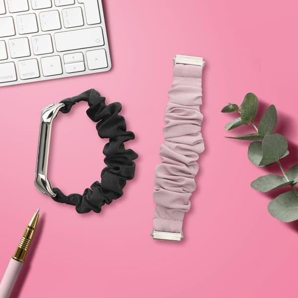 kwmobile Elastisk armband för Xiaomi Redmi Watch 3 Active / Lite - Rosa
