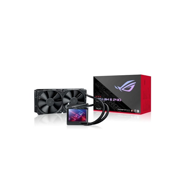 Vätskekylare - Asus - ROG Ryujin II 240 - LCD 3,5 tum - 120mm - 840 varv/min