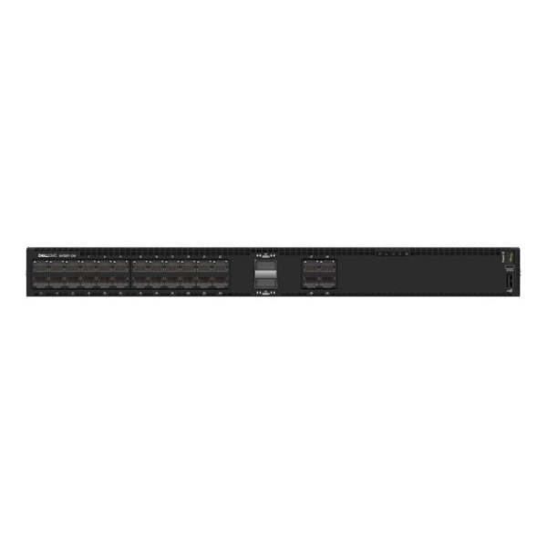 Dell EMC Switch S4128T-ON 1U - 28 x 10Gbase-T - 2 x QSFP28 - IO till PSU - 2 PSU - OS10 - 1 års grundläggande garanti på plats