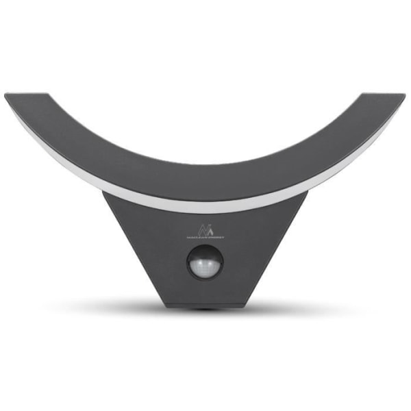 LED-lampa med grå infraröd rörelsesensor Grå