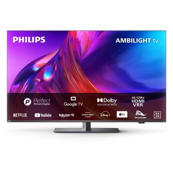 Philips Ambilight The ONE 8848 55'''' 4K UHD 120 Hz TV - Dolby Vision - Dolby Atmos - Google TV