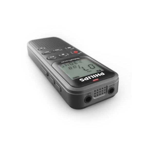 Philips DVT1120 - 8 GB digital röstinspelare med monomikrofon och USB-port