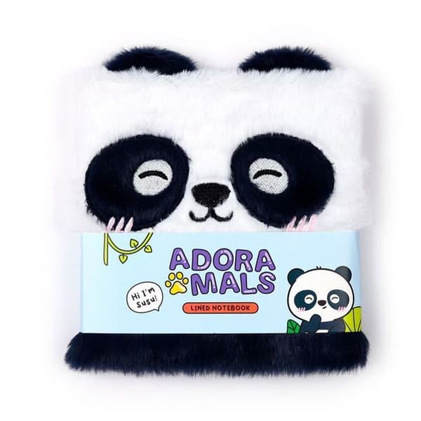 Pekadblock - Puckator - Panda - Hårda omslag - Blandad - Vit/Blå vit blå