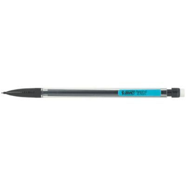 Porte-mines - BIC - Matic Klassisk - 0,7mm - Förpackning med 12 - Transparent och svart Transparent, Svart, Färgad