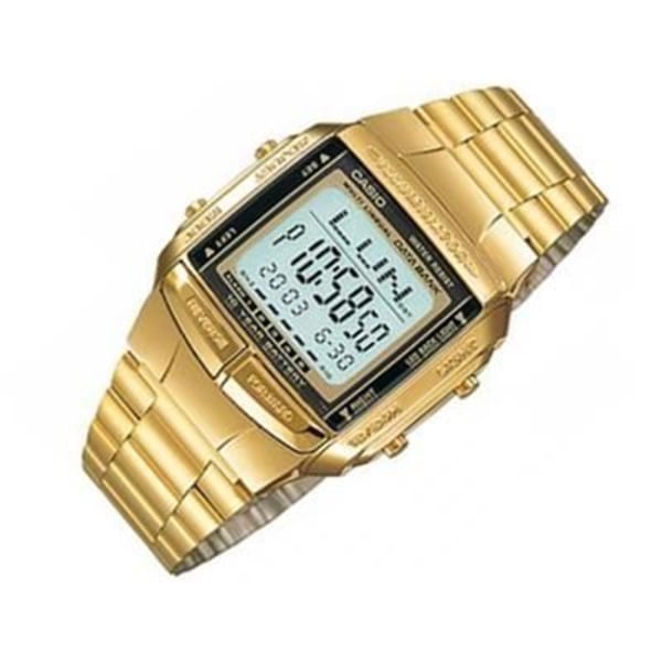 Klocka - Casio - DB-360G-9ADF - Kronograf - Larm - Lätt vattentät Guld, Silver