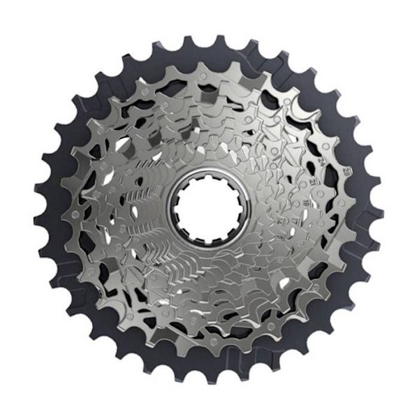 Kassett - Sram - Force AXS XG-1270 - 10/30 - Lätt - Hållbar - Kompatibel AXS svart
