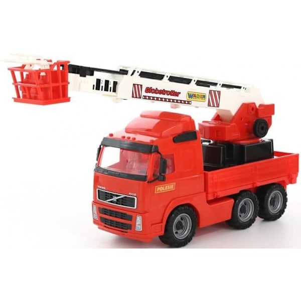 Leksak - Polesie - Volvo Brandbil - Rotationskran - Stege 100 cm - Blandat 3 år+ Varierande färger