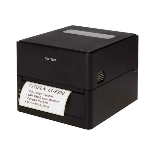 Citizen CL-E300 termisk etikettskrivare - rulle (11,8 cm) 203 dpi - USB 2.0, LAN, RS232C