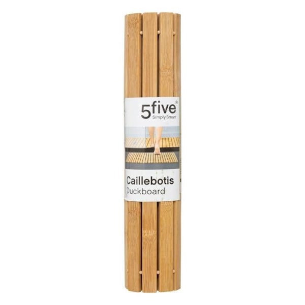 Rullande gallerdurk - Bambus - 40 x 60 cm - Beige - Rektangulär - Utomhus Beige