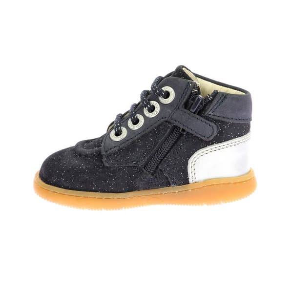 KICKERS Kickiconic Marin silver blå 22