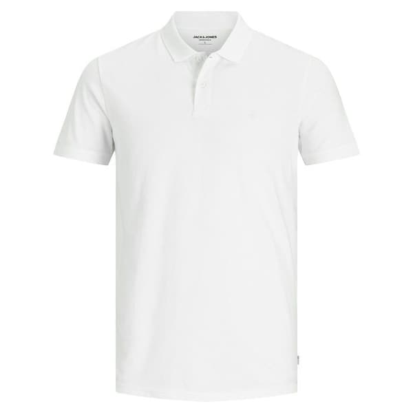 Polo T-shirt Jack & Jones Basic Herr (3-pack) Vit - mörkblå - svart S