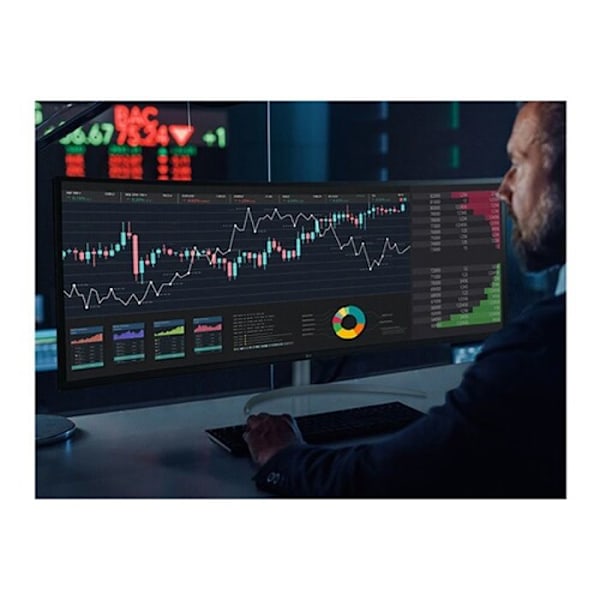 PC-skärm - LG - 49WQ95C-W - 49 tum - 5120 x 1440 DQHD - Nano IPS Curved