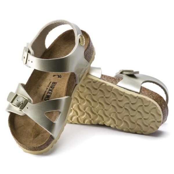 BIRKENSTOCK Rio bf Barnsandaler - Gul - Syntet Gul 29