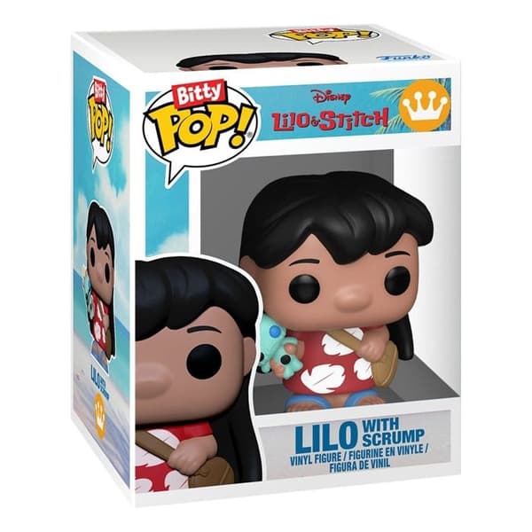 Pack 2 Figurer Funko Bitty Pop Boxar Lilo & Stitch Lilos Hem