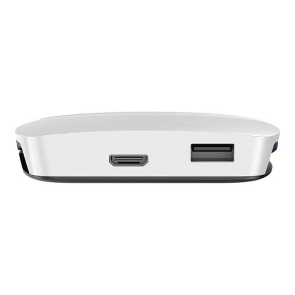 Trådlös CarPlay/Android Auto-adapter - CARLINKIT - CPC200-Tbox UHD - USB - Vit - Kompatibel med Apple/Android