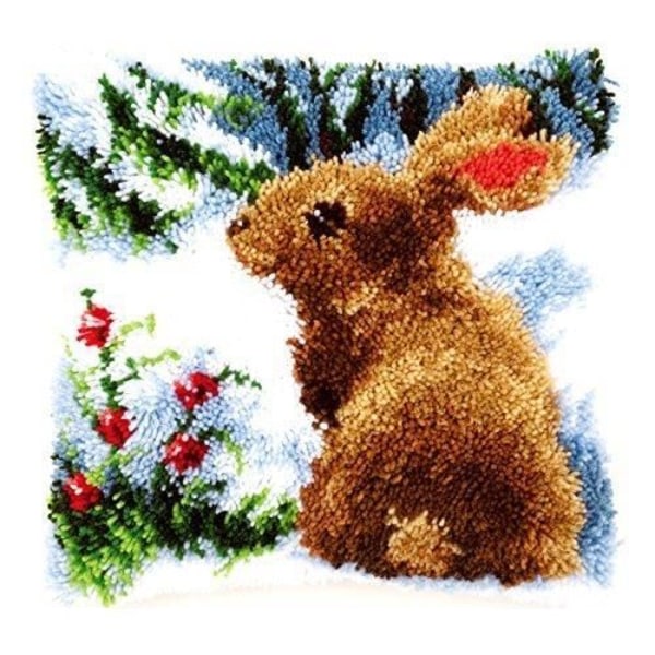 Lockstitch-kuddesats Kanin i snön PN-0147712