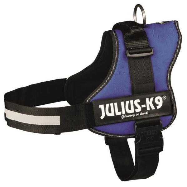 Julius-K9 Power Harness - 3 - XL: 82-118 cm-50 mm - Blå - För hundar