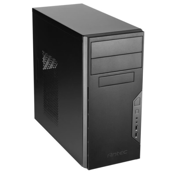 ANTEC PC CASE VSK3000BU3 - Svart - Micro ATX format Svart