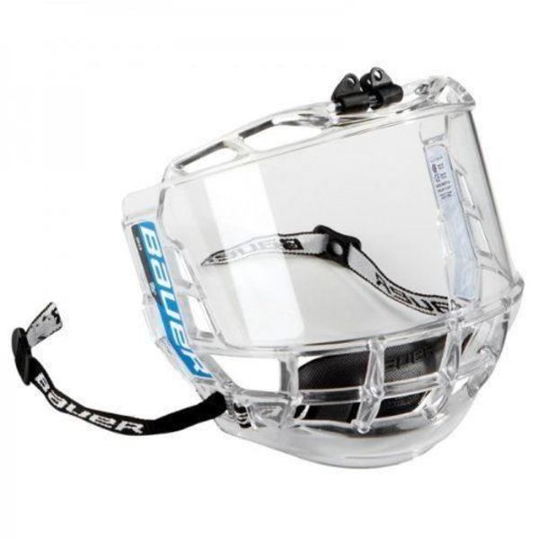 Bauer Helmsvisir för ishockeyhjälm Concept III, för vuxna Transparent One size - 1041010