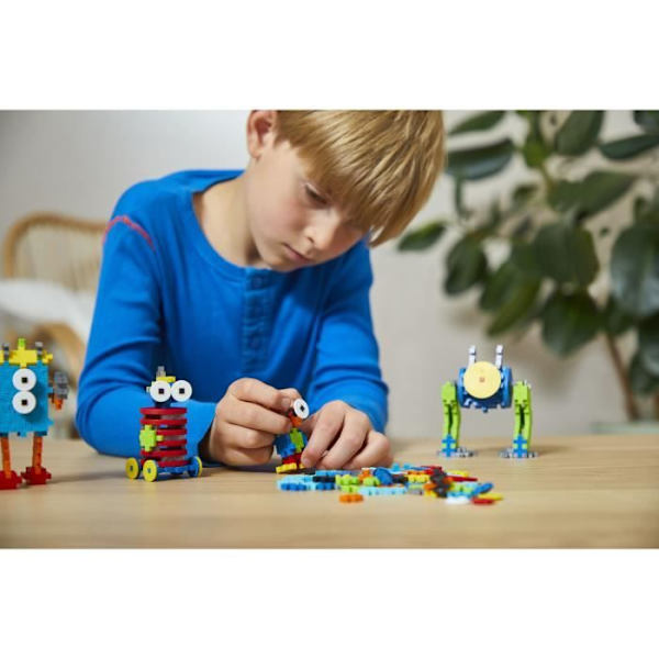 PLUS PLUS byggspel - Robots discovery kit 250 st - Flerfärgad Flerfärgad