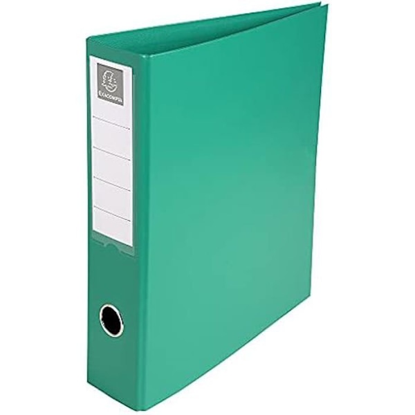 Mapp - EXACOMPTA - réf. 51740E - PVC med förstärkta kanter - 4 D-ringar 50 mm - Rygg 70 mm - A4 maxi 4 slumpmässiga färger