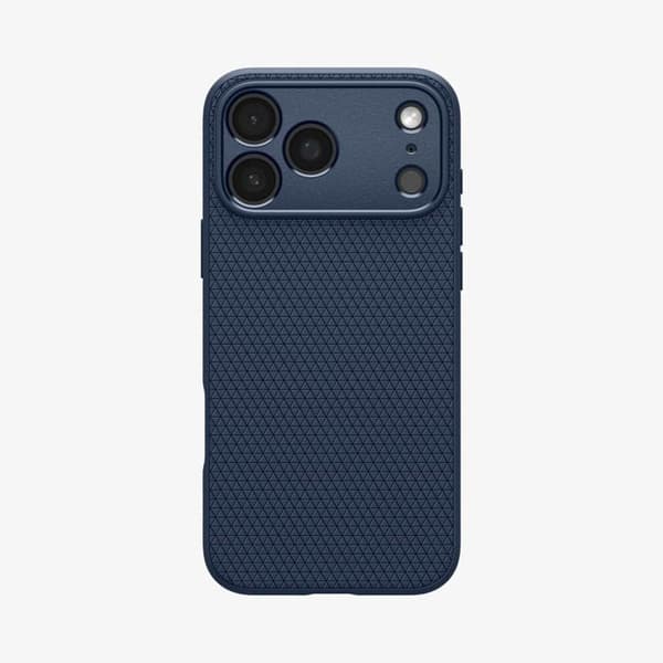 Spigen Coque Liquid Air™ Apple iPhone 17 Pro Max - Marinblå Mörkblå