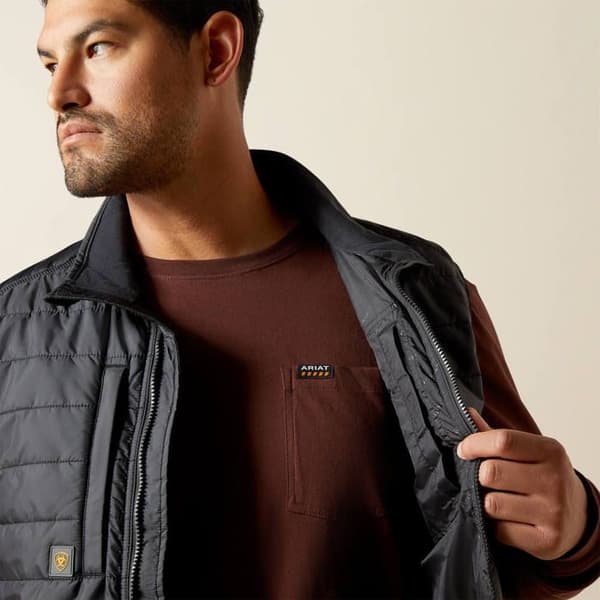 Ariat Rebar Canvas Ripstop Lättviktsväst svart S