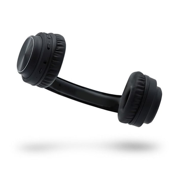 Bluetooth-hörlurar - ANC - Svart - 8H batteritid - Över örat - Inbyggd mikrofon svart