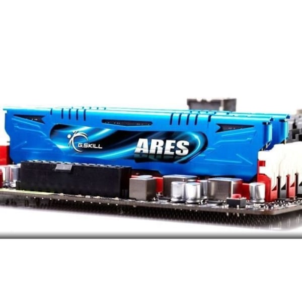 G.SKILL RAM PC3-19200 / DDR3 2400 Mhz - F3-2400C11D-16GAB - DDR3 Performance Series - Ares - Låg profil