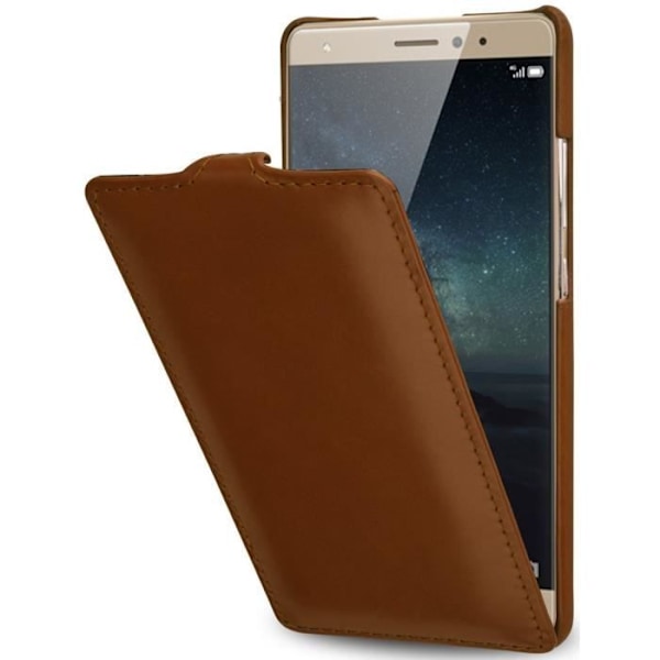 StilGut UltraSlim, läderfodral för Huawei Mate S, i konjak