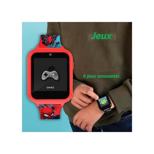 Spiderman Unisex Barn Digital Klocka med Silikonsnor