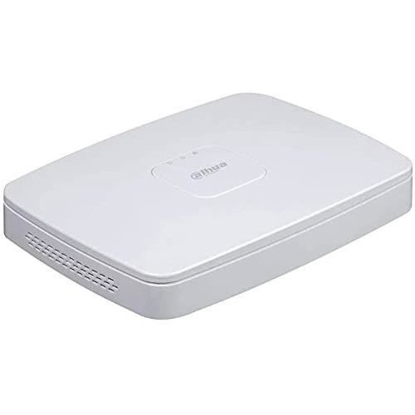 Nätverksvideoinspelare - DAHUA - NVR4108-8P-4KS2/L - 8 kanaler - H.265 - Deep Learning Vit