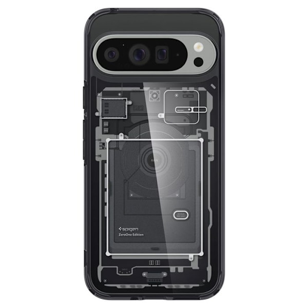 Coque Spigen Ultra Hybrid för Google Pixel 9 Pro XL (Zero One) Matte svart