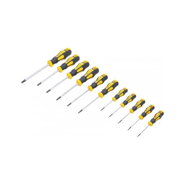 SKRUVDRIVARE SET | T-PROFIL (FÖR TORX) T6 - T40 | 11 stycken