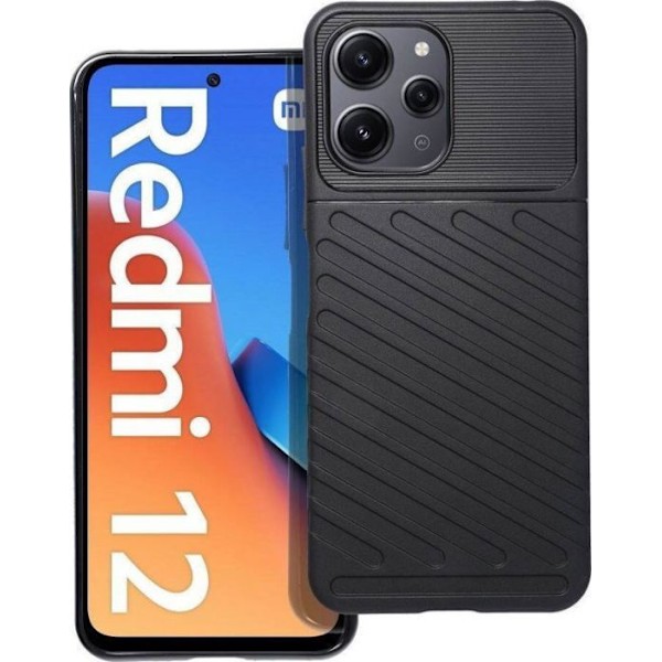Telefonanropsförstärkare - OEM-hörselförstärkare THUNDER-fodral för XIAOMI Redmi 12 4G svart