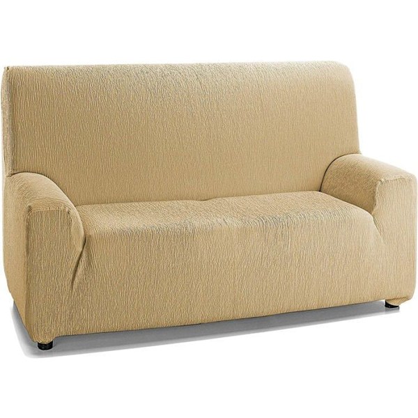 Martina hemsofföverdrag - FSEMI1PBEI - Elastiskt sofföverdrag Emilie modell 1 Place Beige