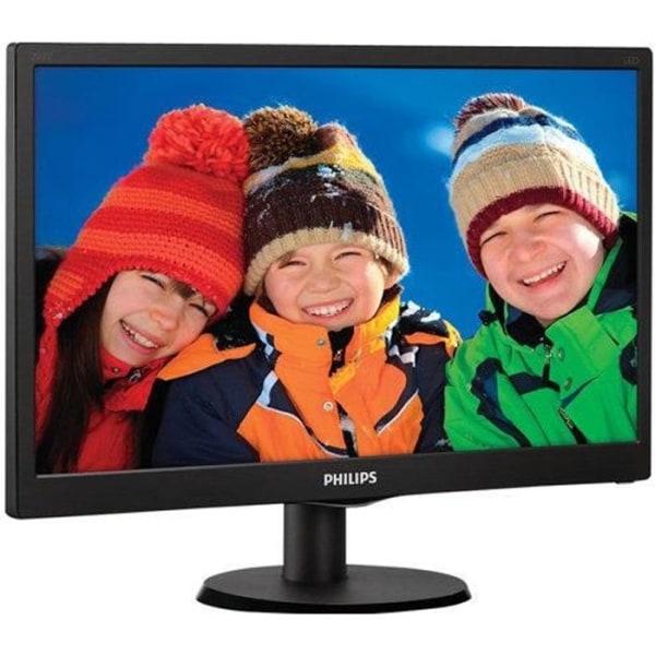 PHILIPS V-line 203V5LSB26 49,5 cm (19,5") HD+ LED LCD-skärm - Svart - 1600 x 900 - 16,7 miljoner färger